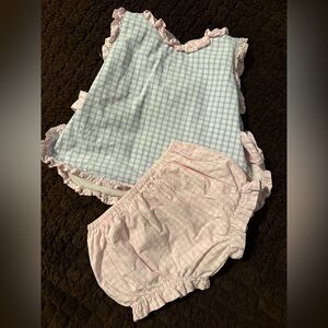 Cecil and Lou open side bloomer set